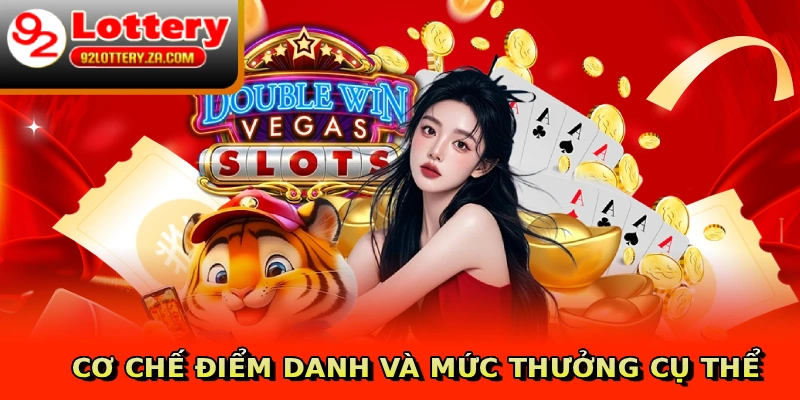 Cơ chế điểm danh và mức thưởng cụ thể