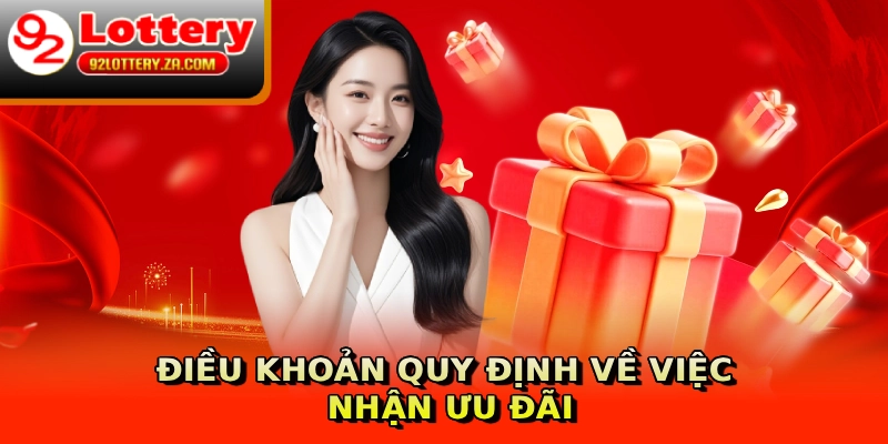 Điều khoản quy định về việc nhận ưu đãi