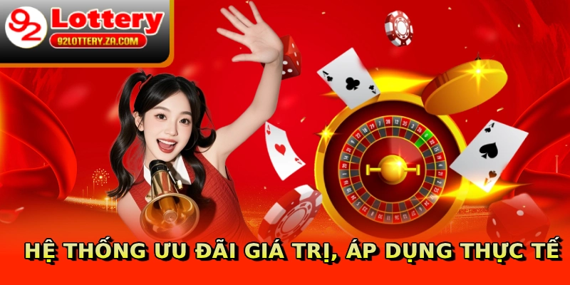 Hệ thống ưu đãi giá trị, áp dụng thực tế