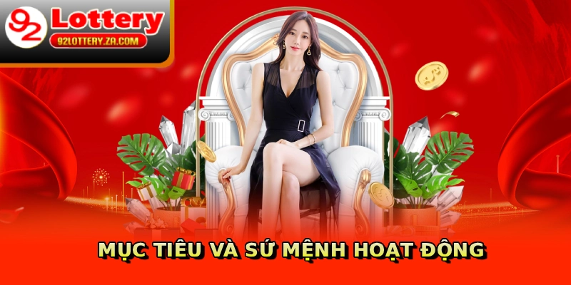 Mục tiêu và sứ mệnh hoạt động