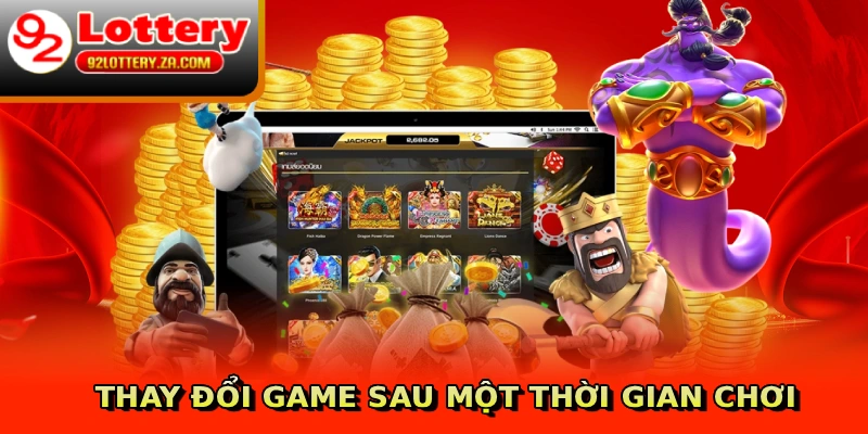 Thay đổi game sau một thời gian chơi